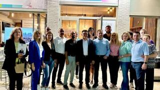 Το κλιμάκιο της Νέας Δημοκρατίας επισκέφθηκε το εκλογικό κέντρο του Δημήτρη Πέτροβιτς