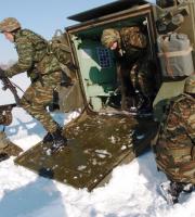 Τα χιόνια δεν σταμάτησαν την XVI Μηχανοκίνητη Μεραρχία Πεζικού - "Απόβαση" στον βόρειο Έβρο (φωτο)