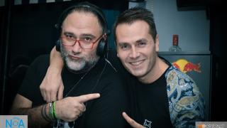 Antonio ft. Chris Papa στο 8ο 'Music Session' του ΝΟΑ.