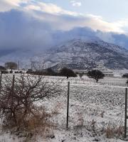 Στα λευκά «ντύθηκε» η Σαμοθράκη (φωτογραφίες)