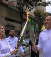 H Αλεξανδρούπολη υποδέχτηκε την Ολυμπιακή Φλόγα στο δρόμο για το Παρίσι 2024