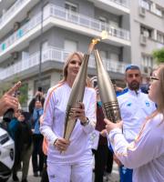 H Αλεξανδρούπολη υποδέχτηκε την Ολυμπιακή Φλόγα στο δρόμο για το Παρίσι 2024
