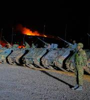 «Νυχτερινή Aστραπή 21»: Κόλαση πυρός στην τελική φάση της άσκησης «Παρμενίων» στον Έβρο (vid & pic)