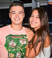 Παρασκευή βράδυ με ...σχεδόν αυγουστιάτικη πανσέληνο στο Yacht Club