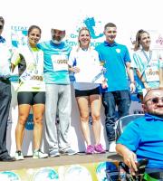 Οι τρείς πρώτες γυναίκες του αγώνα των 5χλμ