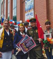 Πορεία του "Αθάνατου Τάγματος" στο κέντρο της Αλεξανδρούπολης