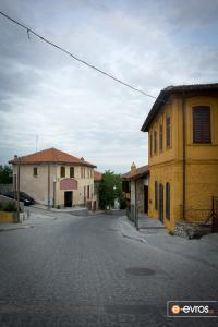 "Autumn sky over Soufli's Silk Museum"
