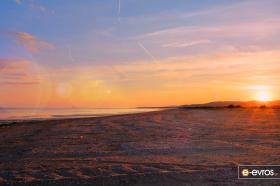 "The sunset on Apalo's beach works it's magic".