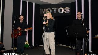 Οι "Μπλε" με την ανεπανάληπτη Τζόρτζια live στο Notos Stage.
