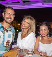 Γιορτάσαμε παραμονή Δεκαπενταύγουστου στο Yacht Club.