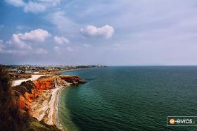 Reflecting the city of Alexandroupolis.