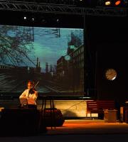 Το τρένο των “Εννιά και Πέντε” μάγεψε το κοινό της Αλεξανδρούπολης