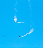 Επίδειξη ρίψης αλεξιπτωτιστών στο αεροδρόμιο Δημόκριτος της Αλεξανδρούπολης