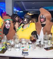 "Χαμός" έγινε στο party μασκέ του ΝΟΑ cafe bar 