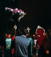 Περιφορά επιτάφιου στην Παλαγία