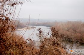 The Evros river somewhere between Soufli and Provatonas.