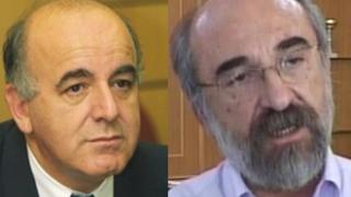 Ο Λαμπάκης ευχαριστεί και ο Φωτιάδης ζητά ευχαριστίες.