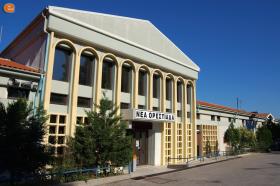 Orestiada tren istasyonunda.