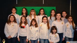 Φωτορεπορτάζ από τα γυρίσματα του 'Donate voices - Donate love'.
