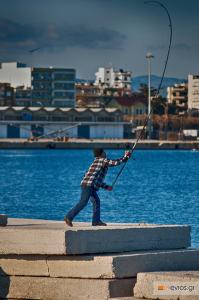 As we go, all of us we'll drop it in fishing!