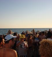 Ο Dj Akylla στο beach resort Mohito στην Αλεξανδρούπολη.