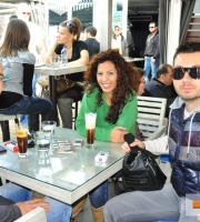 'Μονοσταυρία' στο cafe - patisserie ΝΟΑ, στο λιμένα Αλεξανδρούπολης.