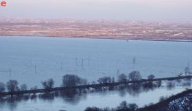 Ποταμός Έβρος στο ύψος των Φερών.