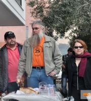 Μοτοβόλτα στη λέσχη Κομοτηνής έκανε η ΛΕ.Μ.Ε. για την κοπή της πίτας.