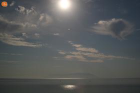 Η Σαμοθράκη κάτω από το φώς της πανσέληνου