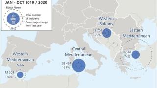 Μεταναστευτικό - Frontex: Μειώθηκαν κατά 74% οι ροές προς την Ελλάδα