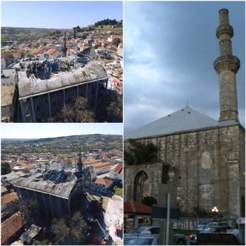 Yanan Dimetoka Beyazıt Camii hakkında açıklama