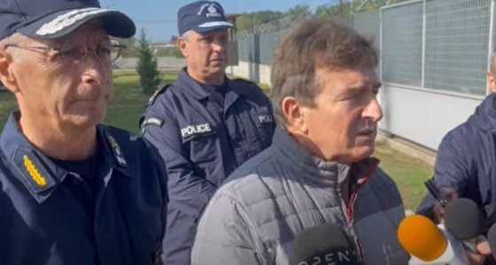 Οι πρώτες δηλώσεις του Υπουργού Προστασίας του Πολίτη από τις Καστανιές Έβου.