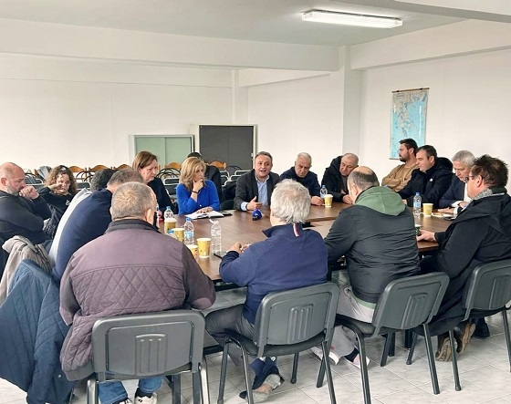 Σύσκεψη των Προέδρων των ΓΟΕΒ βορείου Έβρου, στην Ορεστιάδα.