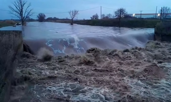 Για μια ακόμη φορά προβλήματα σε όλον τον Έβρο από τις καιρικές συνθήκες.