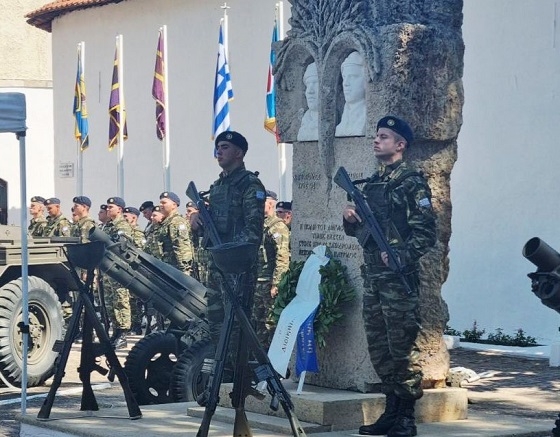 Τελετή μνήμης για τους δύο καταδρομείς από το Διδυμότειχο.