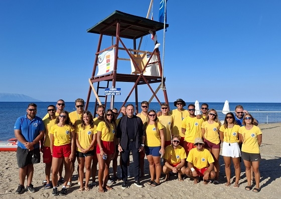 Τίμησε τους ναυαγοσώστες της Αλεξανδρούπολης για την προσφορά τους ο Δήμαρχος.