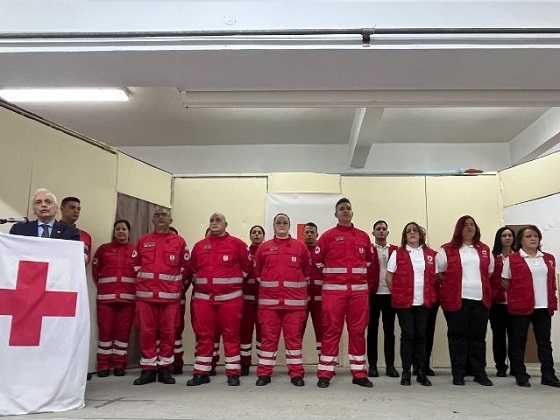 Παρών και ο Πρόεδρος του Ελληνικού Ερυθρού Σταυρού στο Διδυμότειχο.