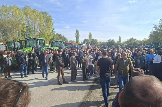 Μεγάλη συμμετοχή αγροτών στην πορεία διαμαρτυρίας της Κομοτηνής.
