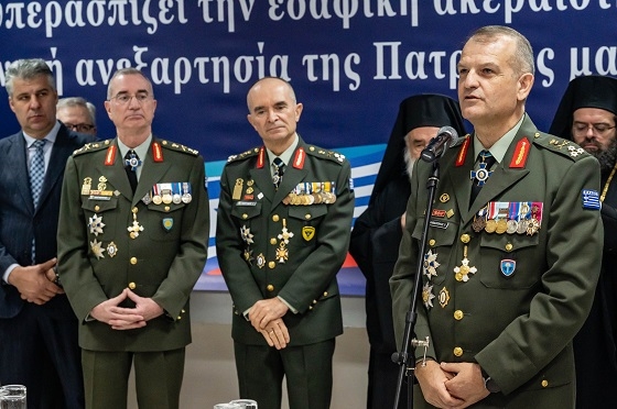 Νέος Διοικητής στο Δ΄ Σώμα Στρατού, ο Αντιστράτηγος Παναγιώτης Καβιδόπουλος.