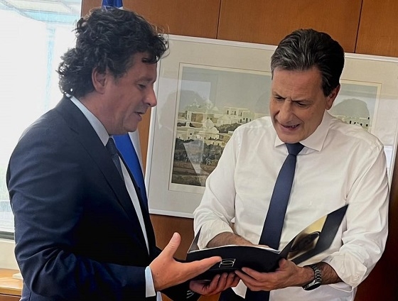Ενημερωτική συνάντηση του Δημάρχου Ορεστιάδας, με τον Υπουργό Ενέργειας.