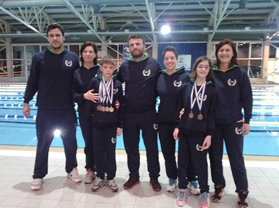 Αν και ήταν οι μικρότεροι αθλητές στους αγώνες κατέκτησαν μετάλλια.