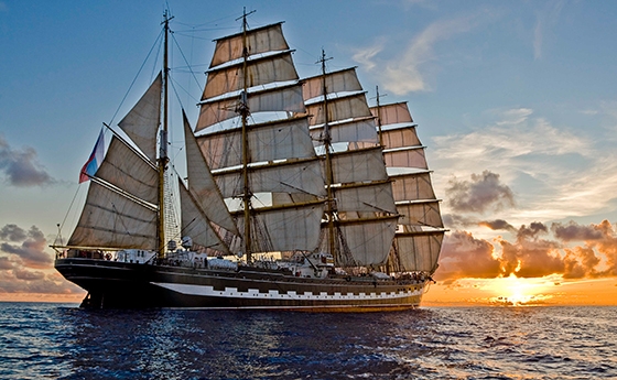 Το ρωσικό ιστιοφόρο "Kruzenshtern" θα καταπλεύσει στο λιμάνι Αλεξ/πολης.