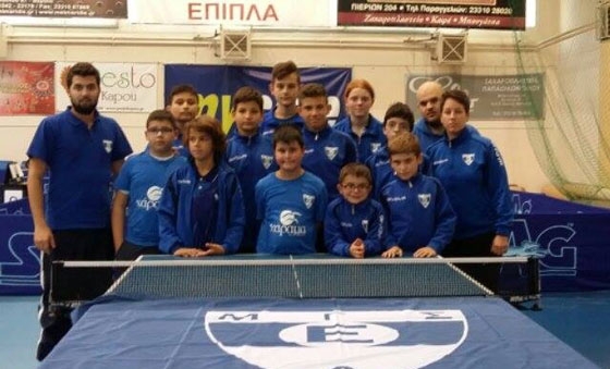 Τις εντυπώσεις κέρδισαν οι αθλητές επιτραπέζιας αντισφαίρισης του Εθνικού στη Βέροια