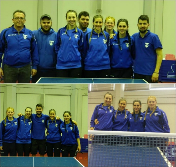 Γράφει ιστορία το πινγκ-πονγκ του Εθνικού Αλεξ/πολης με άνοδο στην Α2