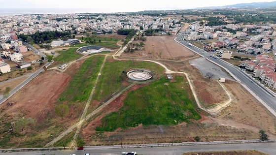Ή όψη του Πάρκου Αλτιναμάζη στις 22 Αυγούστου 2016...