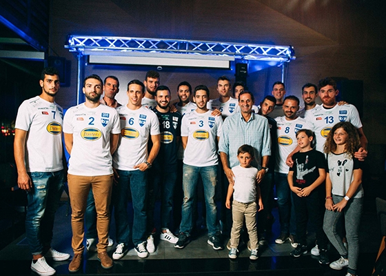 H ομάδα του Εθνικού Αλεξανδρούπολης volleyball για το 2016 - 17