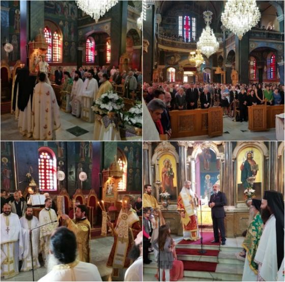 Επετειακή Αρχιερατική Θεία Λειτουργία τα 12 χρόνια από την χειροτονία του κ.κ. Άνθιμου
