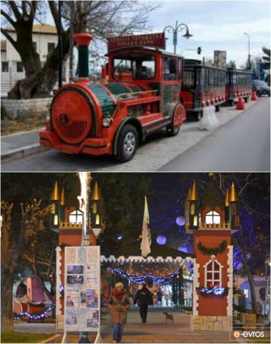 Φτάνει σε λίγες μέρες το τρενάκι των Χριστουγέννων στην Αλεξανδρούπολη
