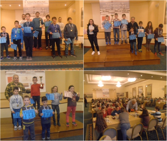 Ρεκόρ συμμετοχών στο 5ο Ατομικό Πρωτάθλημα σκακιού στην Αλεξανδρούπολη 