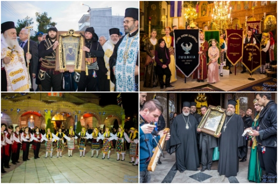 Η εικόνα αφίχθη με τιμές αρχηγού κράτους την Παρασκευή το απόγευμα και παρέμεινε τρεις μέρες στην Ορεστιάδα